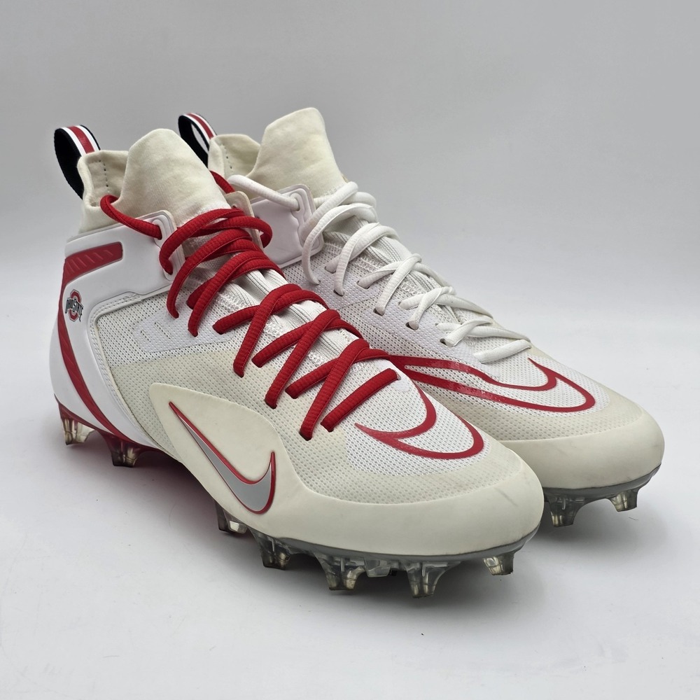 Nike Alpha Huarache 8 Elite OSU Lacrosse Cleats Men's Size 10.5  CW4830-101
